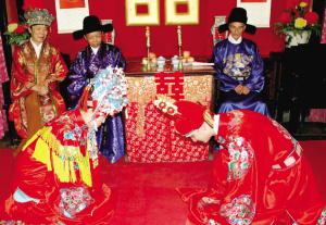 老外大观园内娶妻(图)