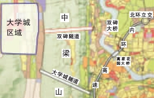 双碑大桥双碑隧道明年开建