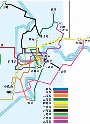 重庆再建8条轨道线(图)图片