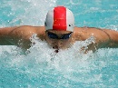 图文：男子200米蝶泳冠军陈寅在比赛中