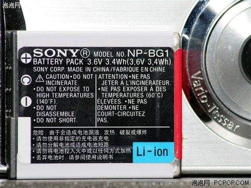 电力持久保证选择索尼NP-BG1电池出游