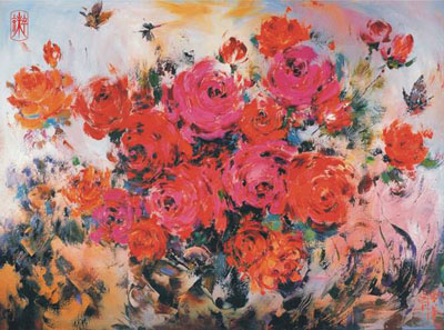 天价名画现身品位生活展