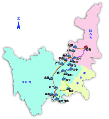 成都重庆地区 七日自驾游线路书(图)