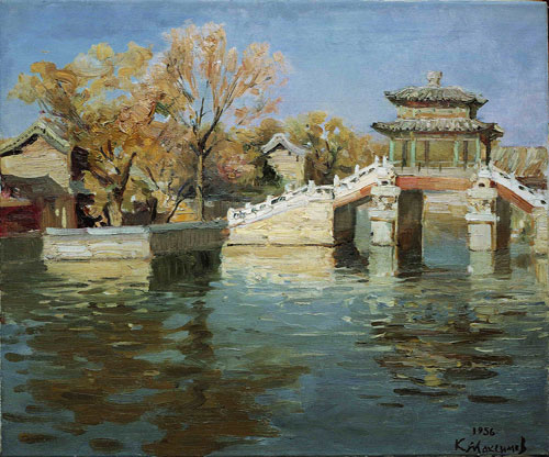 马克西莫夫油画作品 10图片