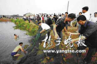 南京五名孩子落水两人溺亡 窑场取土挖深塘惹