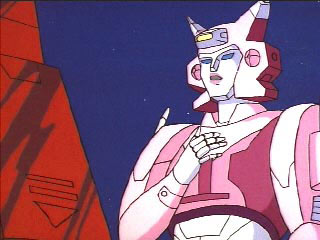 图:《变形金刚》动画片中的女性机器人