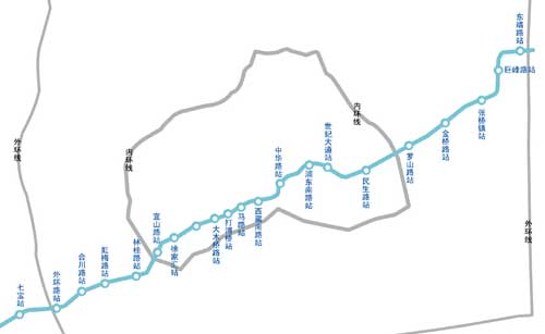 9号线年底通至桂林路 将有公交短驳换乘3号线