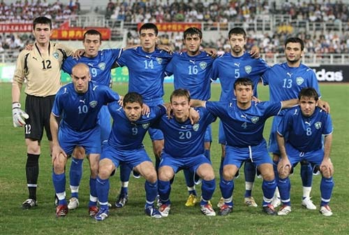 图文:[亚洲杯]乌兹别克斯坦VS中国 首发11大将 -搜狐体育