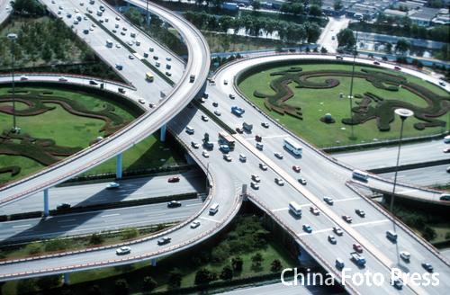 图文：申奥成功六周年北京变化 俯瞰北京交通