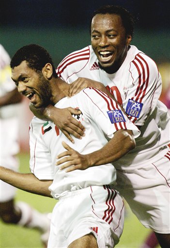 图文:[亚洲杯]卡塔尔VS阿联酋 卡斯扳平比分