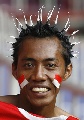 图文:[亚洲杯]印尼VS韩国 超超酷印尼球迷