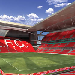 利物浦公布新球场方案 容量有望成英超第一(图