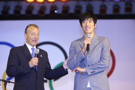 刘翔感谢企业支持奥运会 直言08夺冠是最大梦