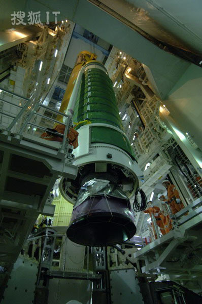 安装火箭主推进器; 图文:月亮女神发射成功; 月亮女神的图片