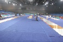 图文：北京奥运击剑馆完工 宽阔的击剑竞赛场地
