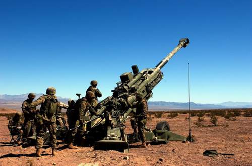 M198式155毫米榴弹炮,克虏伯105毫米榴弹炮 英国bae系统公司的m-777式155毫米轻型牵引榴弹炮
