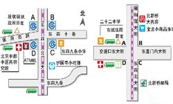 地铁五号线站牌