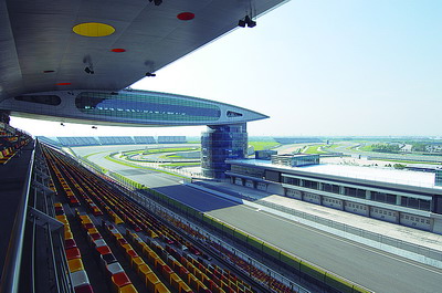 图文:[F1]上海国际赛车场欣赏 主看台左