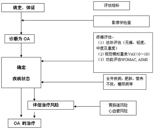 图1 OA的诊断与评估流程