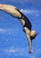 图文：[跳水]奥运选拔赛合肥站 郭晶晶入水时刻