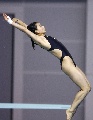 图文:跳水奥运选拔赛 郭晶晶在三米板比赛中