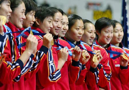 追忆未曾远去的辉煌 历届中国女排世界杯阵容