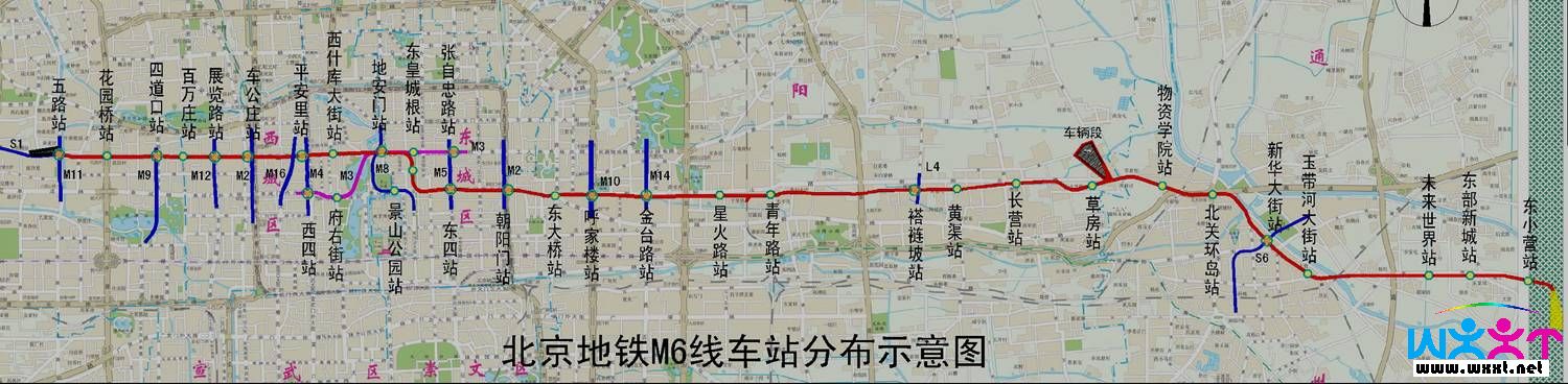 北京地铁六号线方案获批复 将尝试大站快车(图)图片