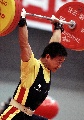 图文：城运举重男子62公斤级决赛 刘鑫获得亚军