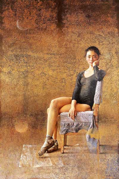 画家李晓刚获2007年日本美术展特选奖(组图)