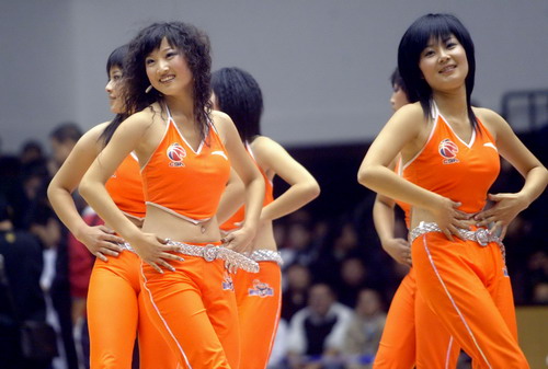 cba美女幻灯:北京宝贝小蛮腰 浙江宝贝清新脱俗