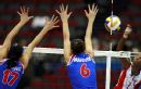 图文：女排世界杯古巴3-1塞尔维亚 鲁伊兹扣球