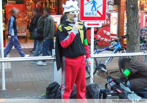 被警察驱逐的COSPLAY