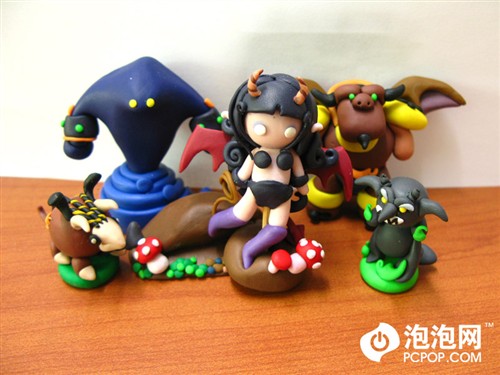 《魔兽世界》软陶玩偶