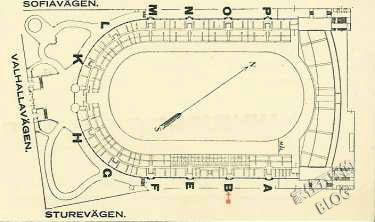 1912年第五届奥运会门票（背面）