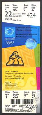 2004年奥运会门票
