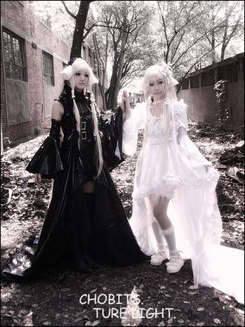 超萌人型电脑天使心COSPLAY
