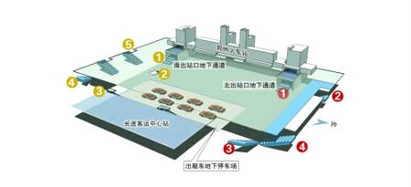 国内新闻 国内要闻 时事   郑州火车站南北出站口要转入地下   1年后