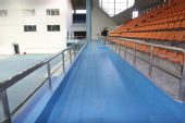 图文：北航体育馆改造竣工 残疾人座席区