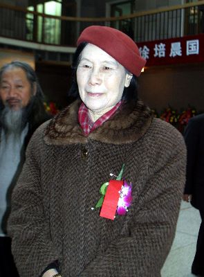 徐悲鸿夫人廖静文直言:当今画坛没大师(图)