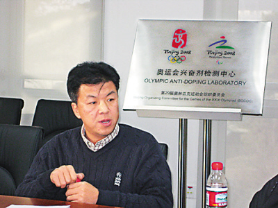 赵健在接受采访.