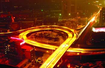 合肥市金寨路高架桥本月30日正式开放交通(图