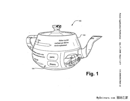 微软新专利：茶壶也能做3D用户界面