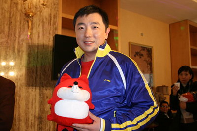 《奥运在我家》开机仪式 客串嘉宾奥运冠军杨凌