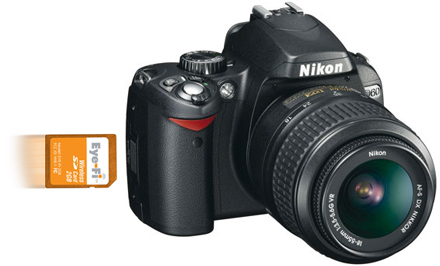 第一台Eye-Fi+加持相机:Nikon+D60!