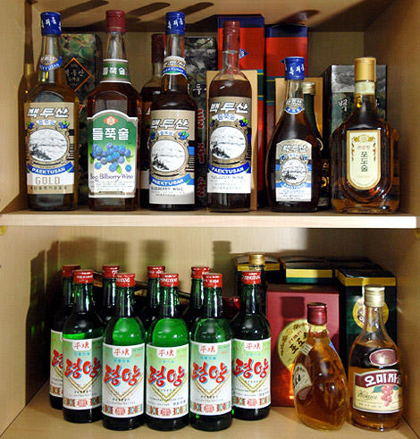报道称朝鲜出口烧酒 将在美国市场销售(图)
