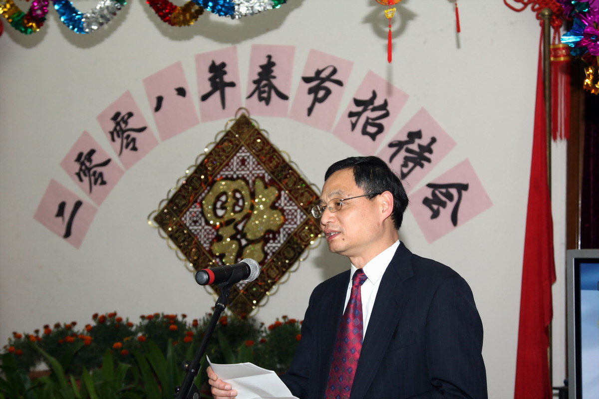 中国驻印度使馆举行春节招待会(图)