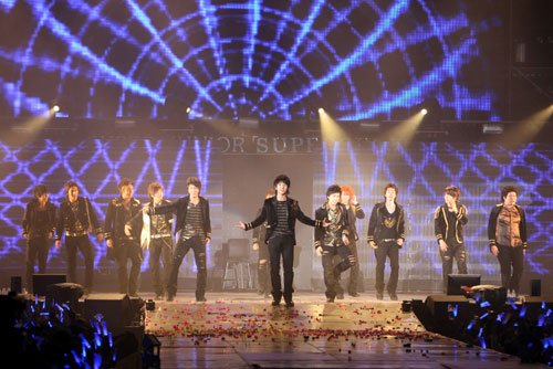 组图:SuperJunior亚洲巡演首尔揭幕
