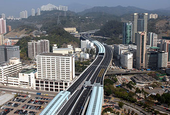 香港8号干线长沙湾段竣工 3月底通车省时15分