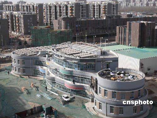 图:北京国奥村幼儿园采用22项高新技术