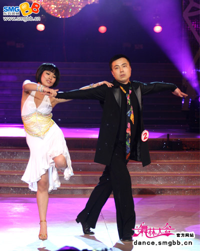 图：《舞林大会2》温喜庆将与舞伴上演悲情舞蹈